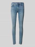 Skinny fit jeans in used-look, model 'LA BOHEMIENNE'