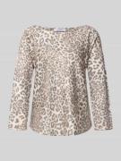 Shirt met lange mouwen met boothals