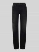 Straight fit jeans van biologische katoenmix, model 'BLUSH'