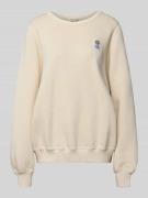 Sweatshirt met ribboorden, model 'FIKY'