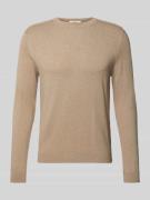 Regular fit pullover van puur katoen, model 'BERG'