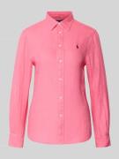 Overhemdblouse van zuiver linnen