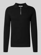 Regular fit gebreide pullover van biologisch katoen, model 'DANE'