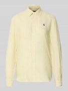 Overhemdblouse van zuiver linnen