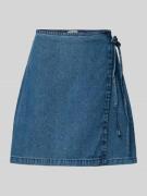 Jeansrok in wikkellook, model 'DALLAS'
