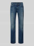 Regular fit jeans met steekzakken