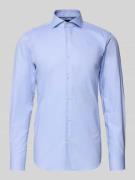 Slim fit zakelijk overhemd van puur katoen, model 'HANK'