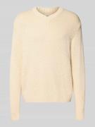 Regular fit gebreide pullover van puur biologisch katoen, model 'Angus...