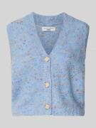 Regular fit spencer van scheerwolmix