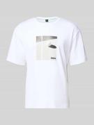 Relaxed fit T-shirt van puur katoen, model 'JOIN'