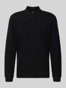 Regular fit poloshirt van katoenmix, model 'PETEMPESTOLONG'