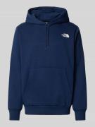 Hoodie met labelprint