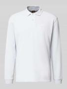 Regular fit poloshirt van katoenmix, model 'PETEMPESTOLONG'