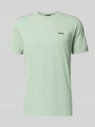 Regular fit T-shirt van katoenmix