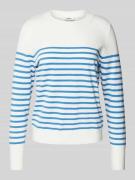 Regular fit gebreide pullover van viscosemix