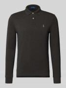 Poloshirt met labelstitching