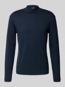 Shirt met lange mouwen en opstaande kraag, model 'MORITZO'