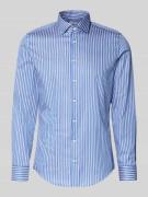 Slim fit zakelijk overhemd van katoen met kentkraag