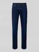 Regular fit jeans met steekzakken