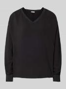 Blouse met klepzakken