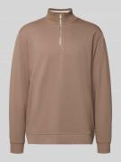 Regular fit schipperstrui van puur katoen