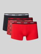 Boxershort van katoenmix in een set van 3 stuks, model 'PLANET'