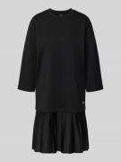 Knielange jurk in 2-in-1-look, model 'Tarika'