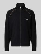 Regular fit sweatjack van katoenmix, model 'MIX&MATCH JACKET Z'