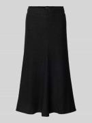 Midirok in A-lijn van een mix van viscose en wol