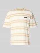 T-shirt met labeldetail