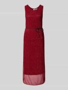 Maxi-jurk met strikceintuur, model 'An44ina'