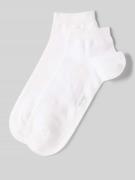 Sneakersokken in een set van 2 paar, model 'Happy'