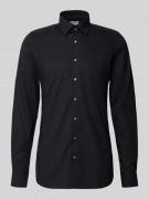 Regular fit zakelijk overhemd met extra lange mouwen