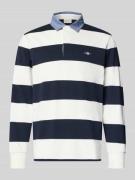 Sweatshirt met labelstitching