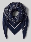 Sjaal van een mix van wol en zijde, model 'EDUCATO'