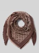 Sjaal van viscose met logomotief, model 'ECO ERICA KEFIAH'