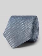 Stropdas van zijde met structuurmotief (7,5 cm)