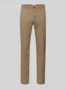 Slim fit chino met stretch