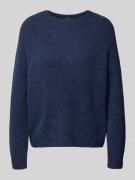 Relaxed fit gebreide pullover van alpacamix, model 'GHIACCI'