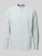 Regular fit vrijetijdsoverhemd met opstaande kraag