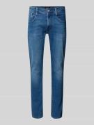 Slim fit jeans met stretch, model 'Anbass'
