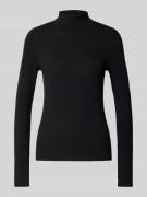 Slim fit turtleneck met viscose