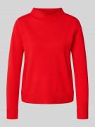 Gebreide pullover met ribboorden