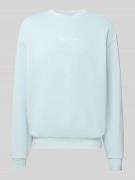 Sweatshirt met labelstitching