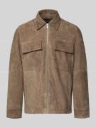 Blouson in leerlook, model 'KOSAN'