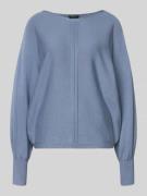 Oversized gebreide pullover van viscosemix