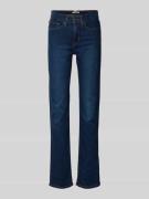 Straight fit jeans met 5-pocketmodel
