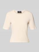 Gebreide pullover met ronde hals