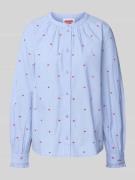 Overhemdblouse met knoopsluiting