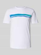 Regular fit T-shirt van puur katoen